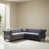 Velours gris velours est en rupture de stock