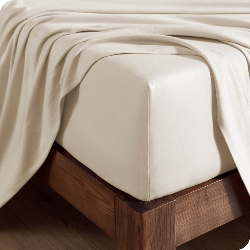 Twin Sand Organic Cotton Jersey Sheet Set