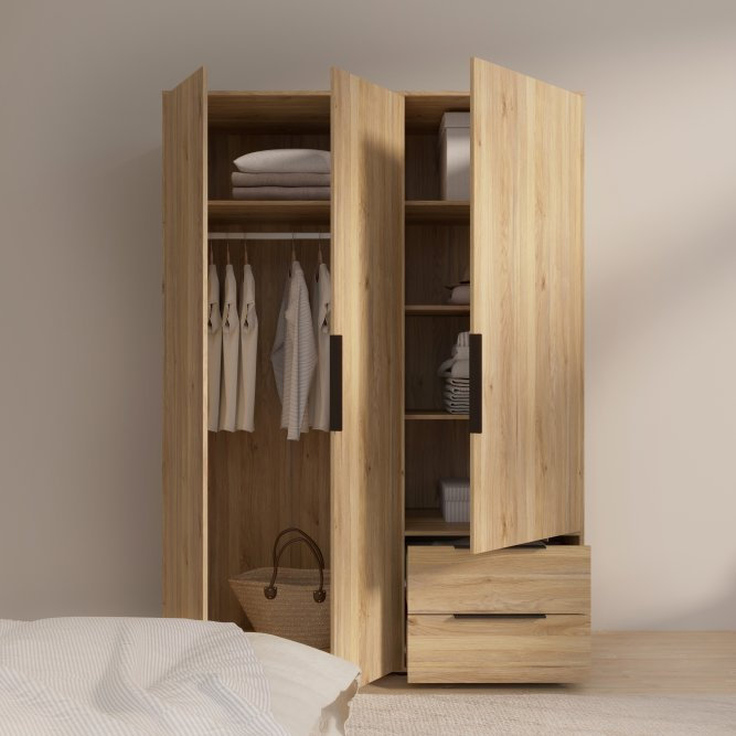 Tawanda 3 Door Wardrobe