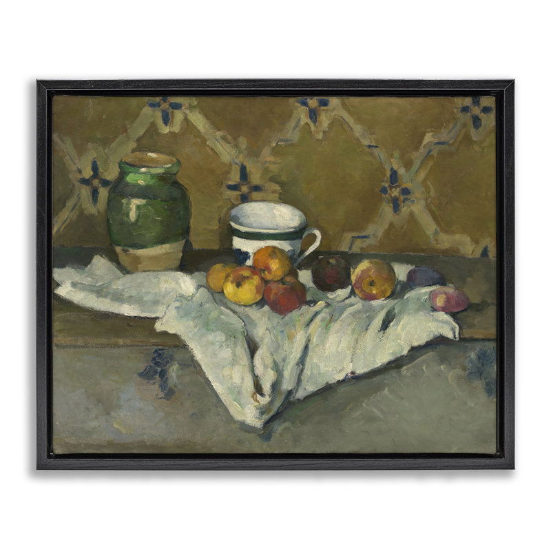 Art mural classique sur toile Floater, Cadre flottant noir de jais, H 25 po x l 31 po