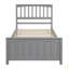 Lit plateforme en bois-13812071