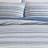 Nautica Coleridge Cotton Reversible Blue Quilt Set-110333706