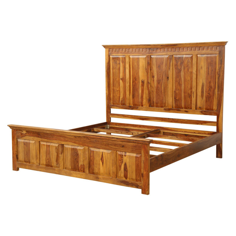 Teleah Solid Wood Platform Bed