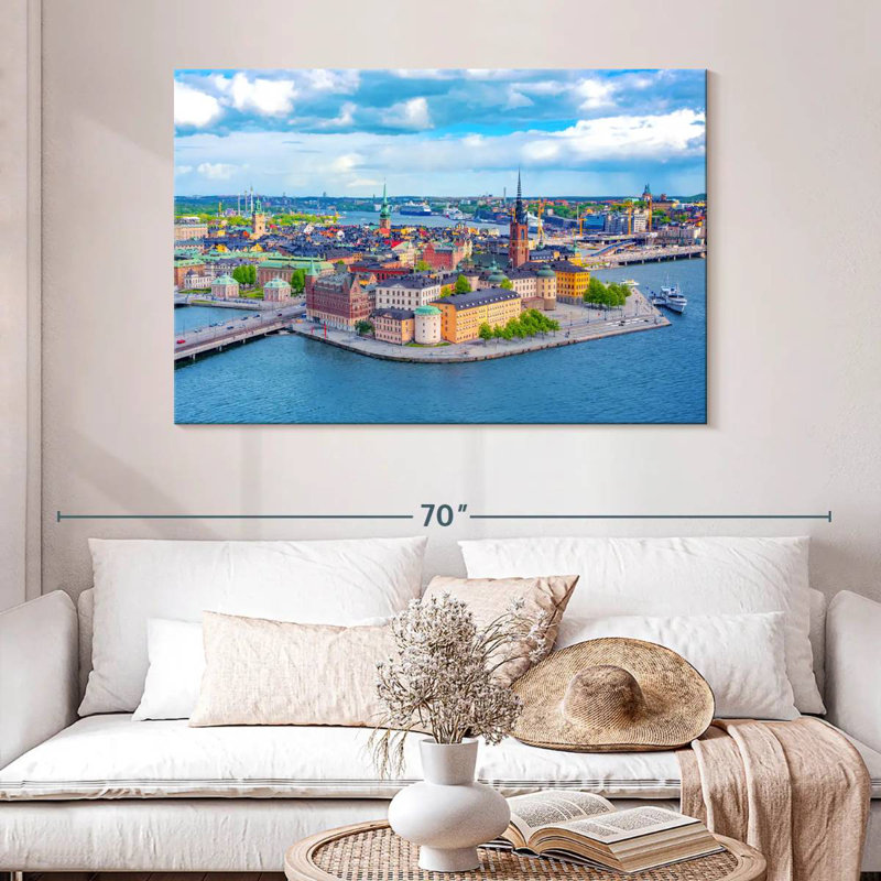 Vanna Stockholm Skyline, 32" H x 48" W