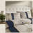 Elegant King 7-piece Jacquard Bedding Set, Hypoallergenic Polyester With Modern Design