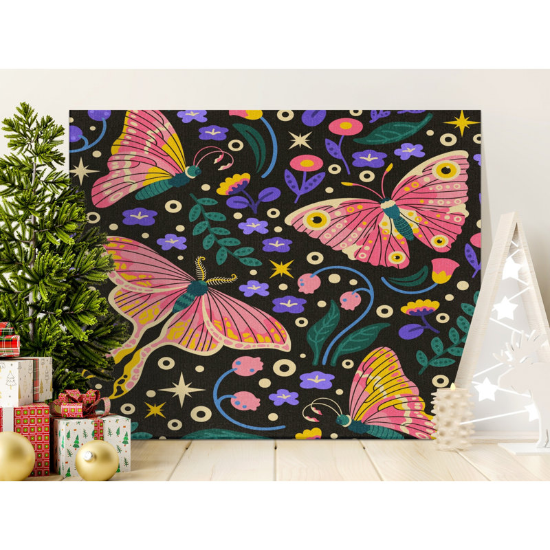 Ong 1 Piece Wrapped Canvas Wall Art Set, 32x24