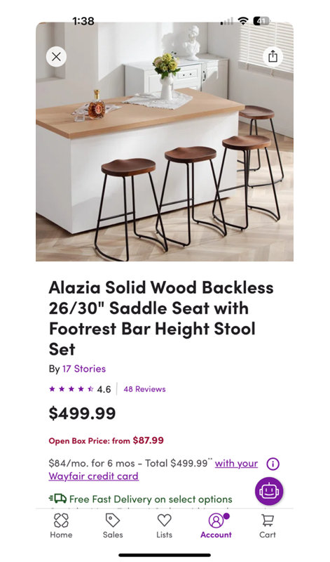 Upholstered Stool, Applause Bray, English Saddle