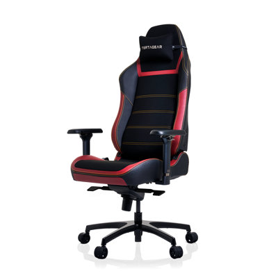 Vertagear PL6800 Ergonomic Big & Tall Gaming Chair Featuring Contourmax Lumbar & Vertaair Seat Systems - Burgundy Red by Vertagear
