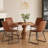 Ipke Faux Leather Upholstered Dining Chair-1138245474