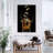 Whiskey Ice Splash Canvas Print-988333191