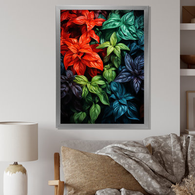 «Herbs Basil Vibrance 5 - Floral Herbs», art mural