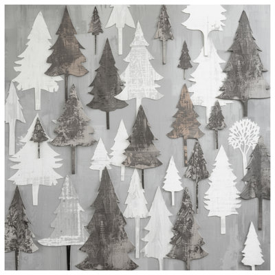 Tapis de bain gris et blanc