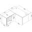 Bureau en forme de L de Bush Business Furniture Studio avec classeur mobile et retour - réversible-946584454-939922756