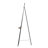 Golnar Black Metal Large Free Standing Adjustable Display Stand Easel-86782726