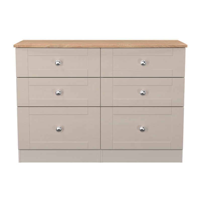 Abhilash 112 cm W Chest of 6 Drawers