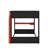 Full-Size Gaming Bunk Bed With Side-Mounted Extra-Large RGB Desk, USB Charging Ports, Cable Grommets And LED Light Strips, Heavy-Duty Esports Loft Frame-874459662