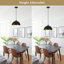 3 - Light 11.81'' Dome Pendant for Kitchen Island Modern Pendant Lighting Fixtures ( Set of 3)-869638391-1043076286
