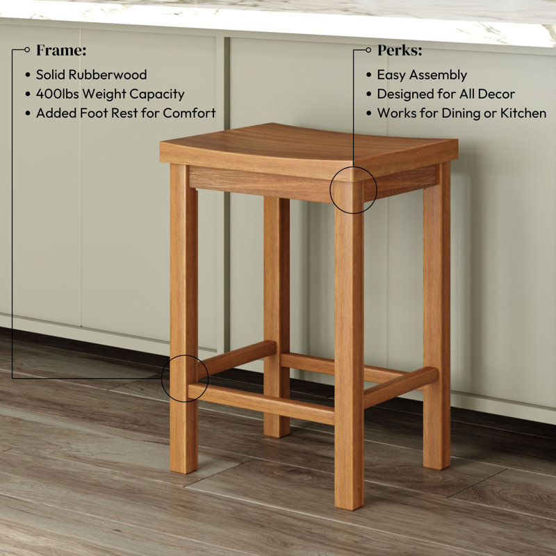 Hauteur du comptoir du tabouret (24 po), Pacanier, Tabouret de comptoir (siège d’une hauteur de 24