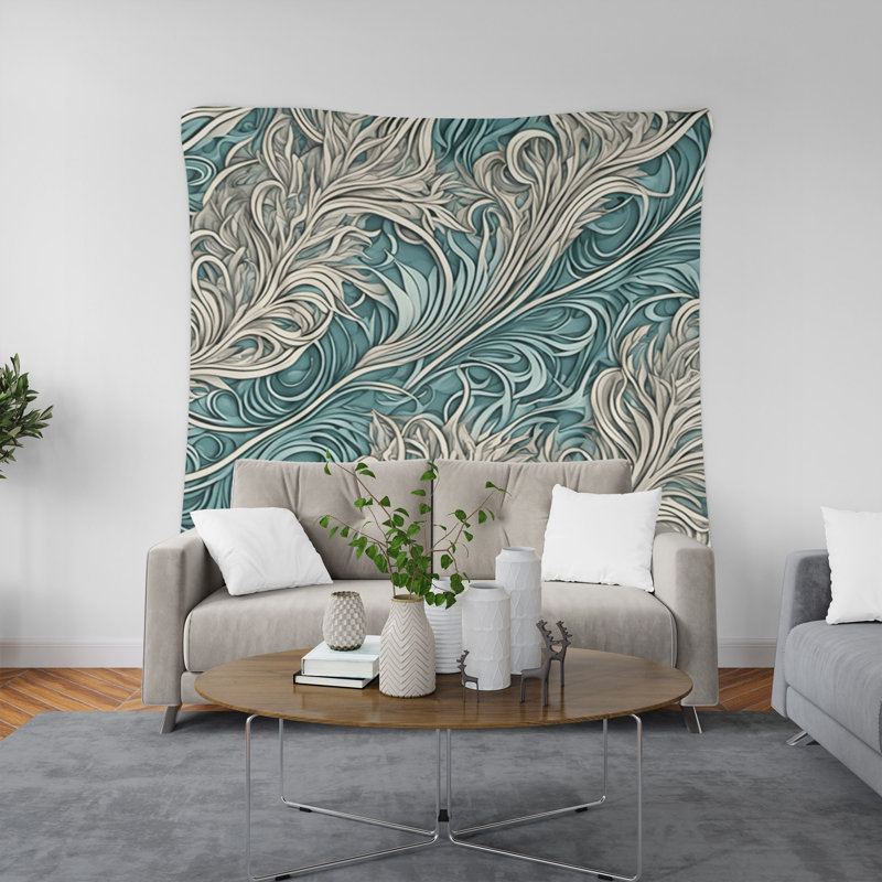 Tapisserie murale, H 60 po x l 51 po
