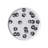 Olive Market 8.5" Bone China Appetizer Plate