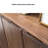 Nordic Black Walnut Shoe Cabinet 24 Pair Shoe Storage Cabinet