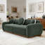 Canapé moderne 90,94 "Boucle, 3 traversins pour le coin lecture du salon-2130148484-2130148487