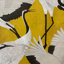 Gold Herons Chinoiserie Wallpaper Yellow and Black