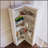 Corner 5 Tier Open Bookshelf