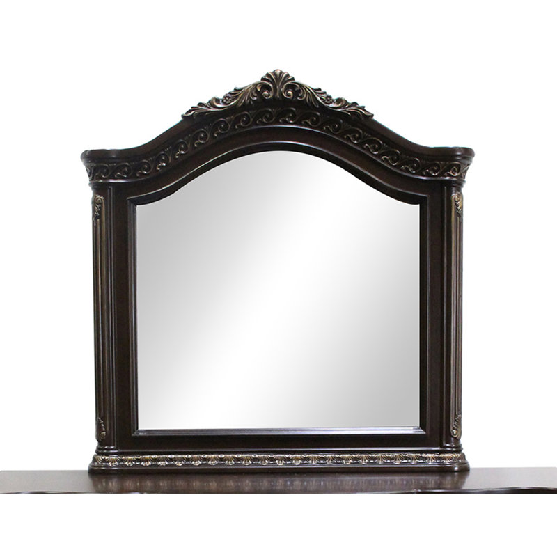 Holst Wood Flat Wall Mirror