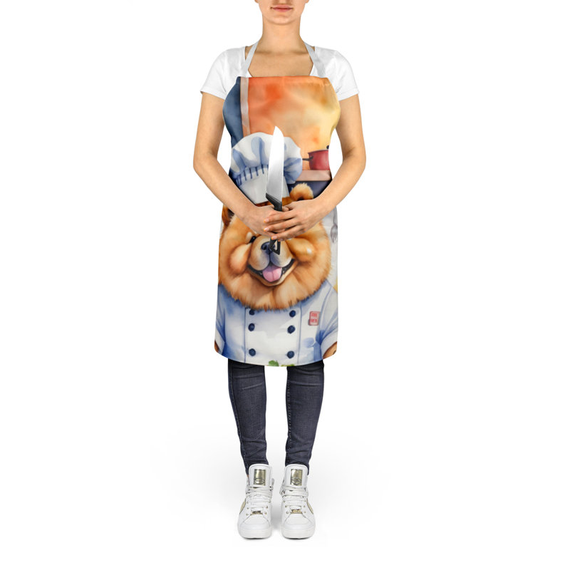 No Pattern Bib Apron