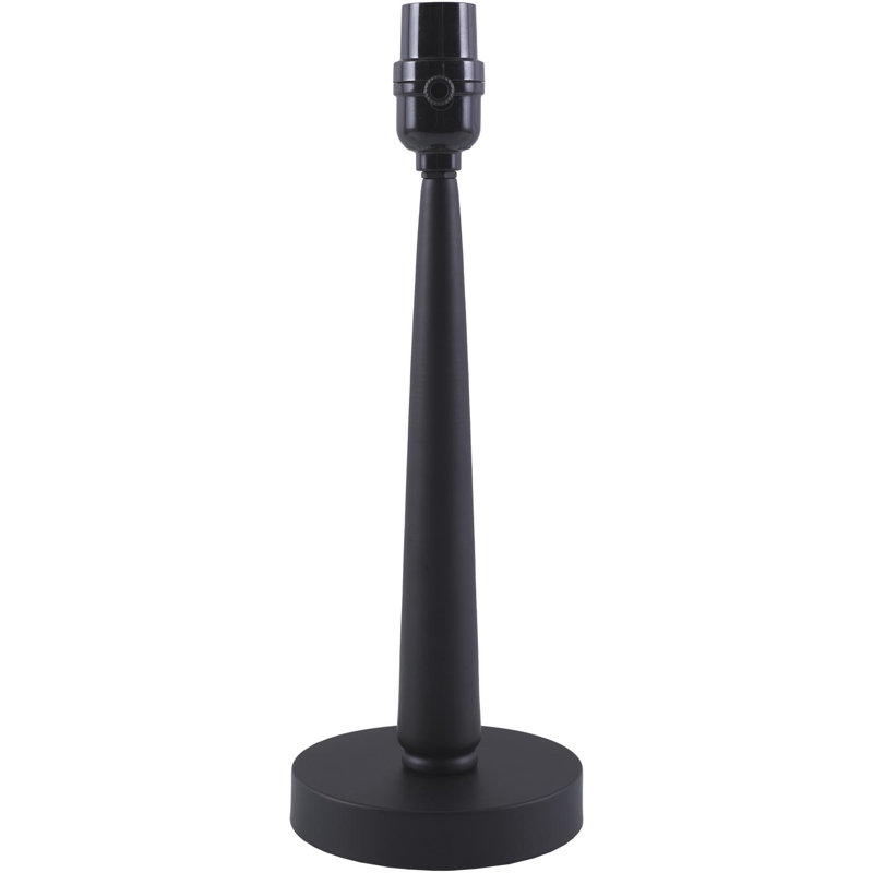 Condurso Accent Table Lamp, 18" H x 12" W x 12" D, Black