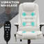 Fauteuil en cuir blanc Pu