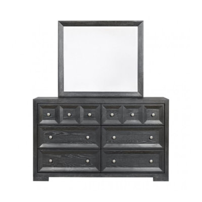 Commode 6 tiroirs avec miroir Pearson