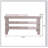 Pina Quality Solid Wood Shoe Bench, Cherry Finish, Sturdy and Elegant Entryway Storage Solution-1390469730