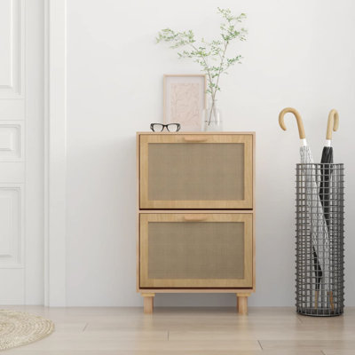 Flip Down Shoe Storage