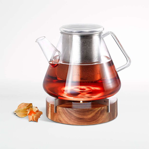 Adhoc Orient 50 oz Théière en verre Stovetop Safe