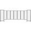 Cloison murale en polycarbonate 360-100001078-100001105