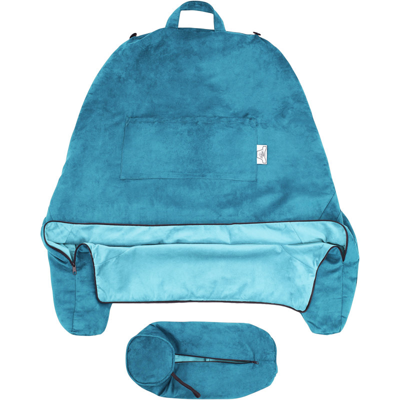 Housse de coussin d'extérieur Easy Transport, Bleu rodéo