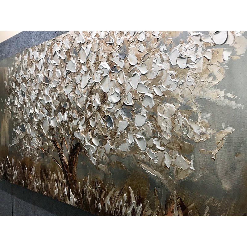 Peinture sur toile tendue
