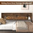 Twin Daybed With Trundle, Farmhouse Daybed Frame With Sliding Barn Door Headboard And Charging Station & LED Light For Bedroom And Guest Room, Rustic Brown