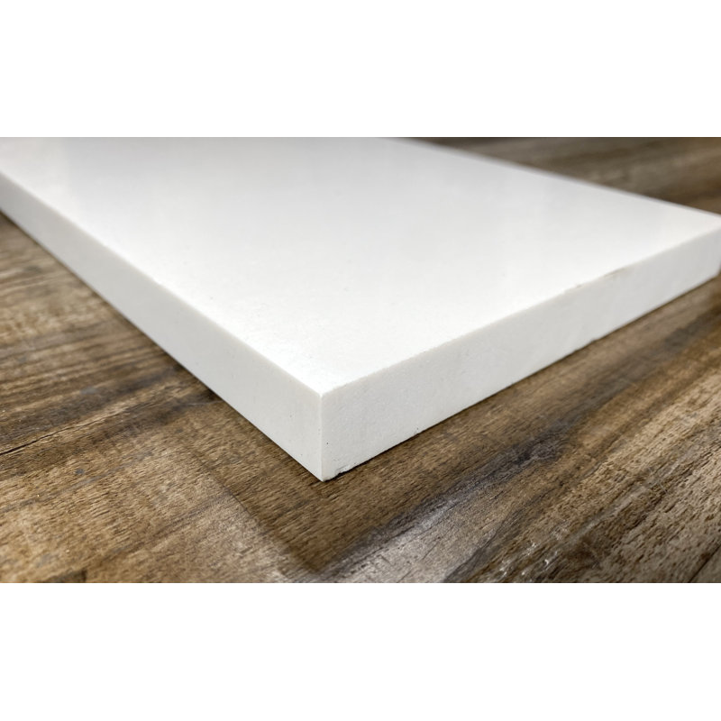 6" x 48" Engineered Stone Marble Look Wall & Floor Tile