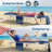 3-in-1 Lounge Chair Outdoor, 5 Reclining Positions, with Face Hole-1057233100