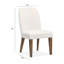 Table de salle à manger extensible à tréteaux avec 4 chaises d'appoint et 2 chaises d'appoint-124445633