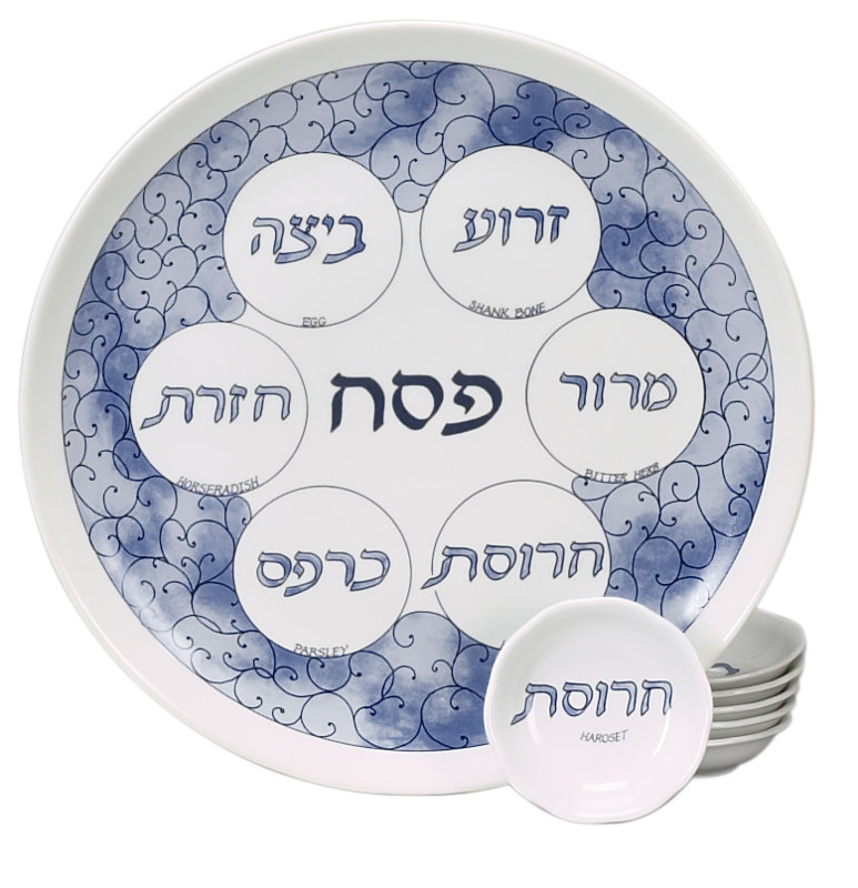 Porcelain Seder Plates And Sets