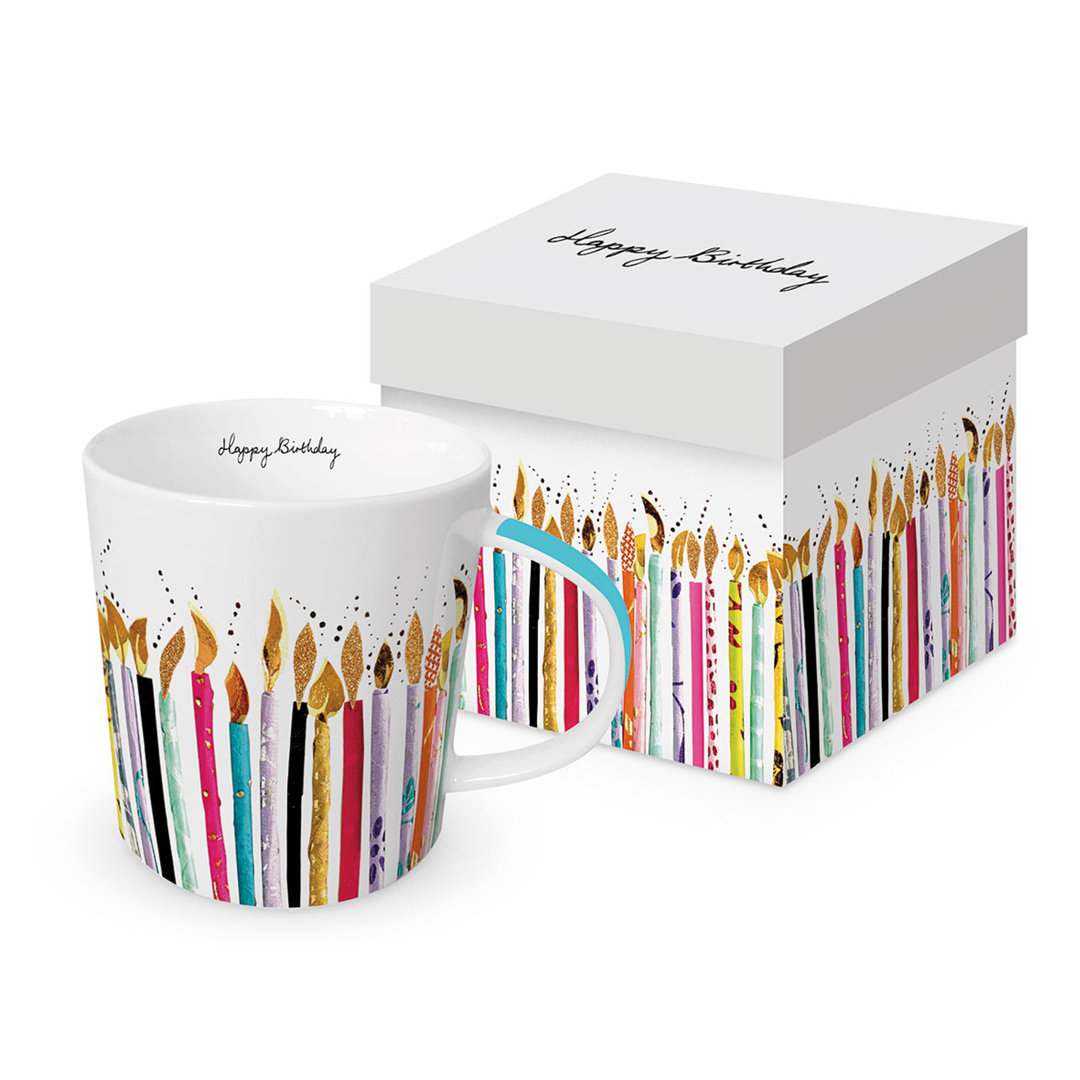 Happy Candles Trend Mug in Geschenkbox