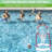 Splash Pass Floating Pool Football Game Toys & Inflatables - Outdoor Pool Toss Game Set