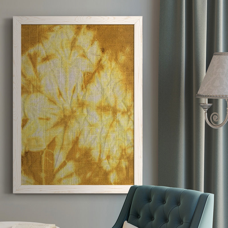 Turmeric Sunrise II, reproduction d'art sur toile, Blanc, H 37,5 po x l 27,5 po x P 1 po