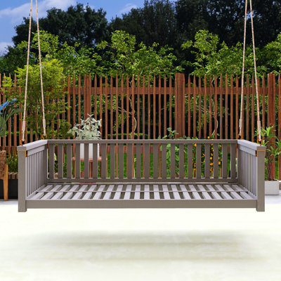 Balancelle en bois pour lit simple