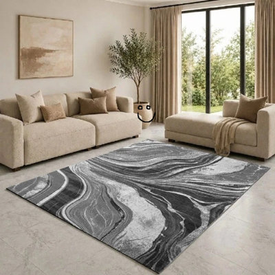 Abstract Flokati
