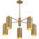 Lio 5-Light Chandelier in Noble Brass by Breegan Jane